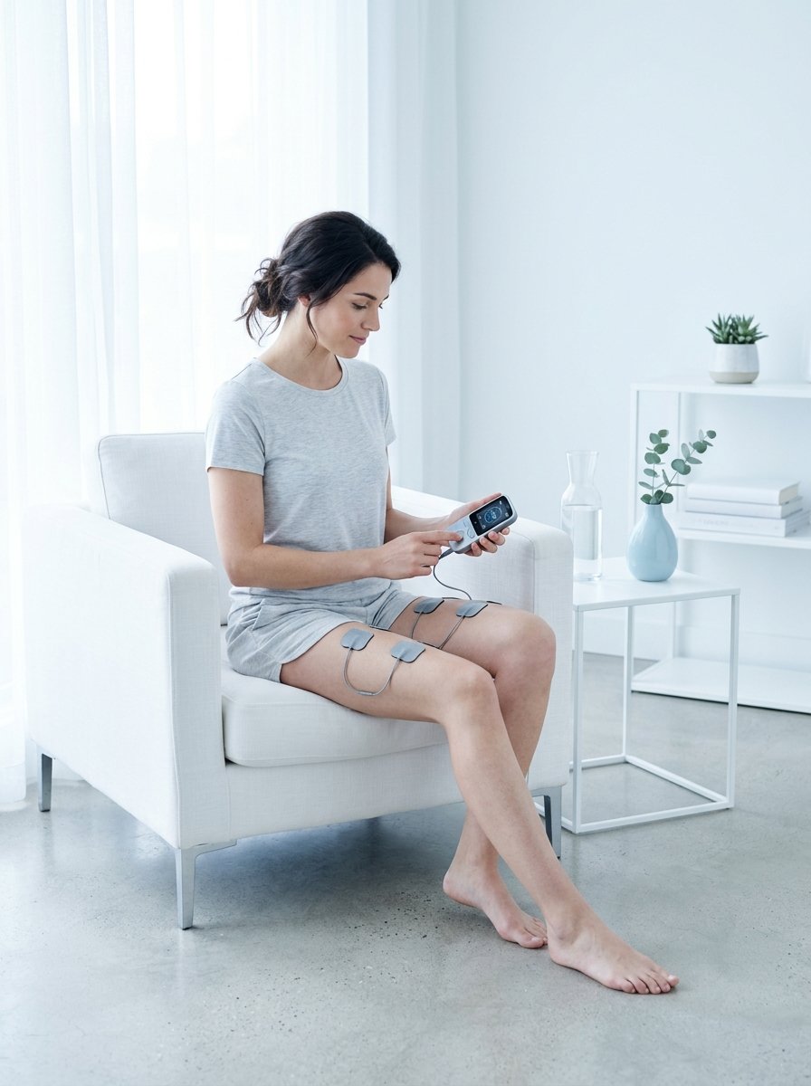 Home healthcare and EMS fitness recovery with wearable electrodes